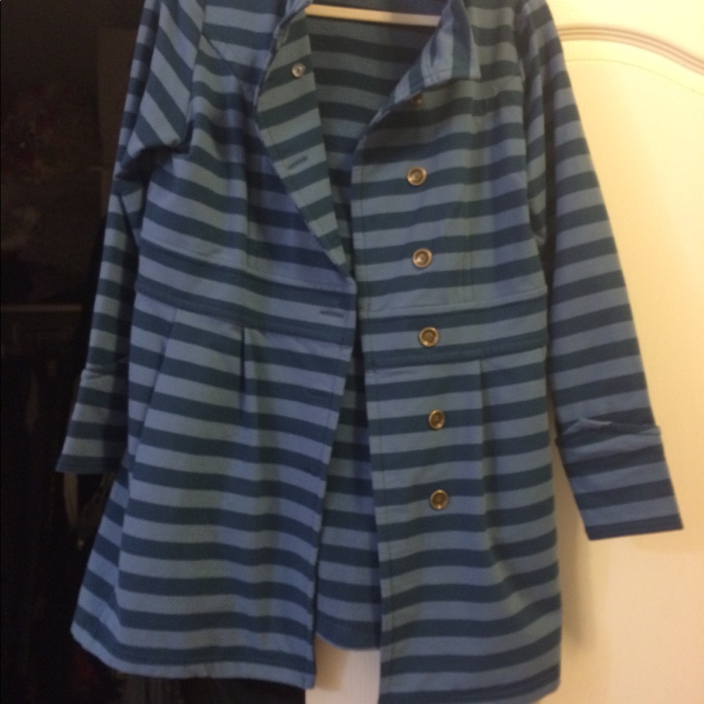 Matilda Jane striped coat